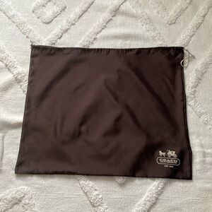 Coach dust bag